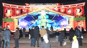 새해 첫 휴일, 함평은 ‘빛’났다~겨울빛축제, 구름인파 몰려 ‘북적북적’